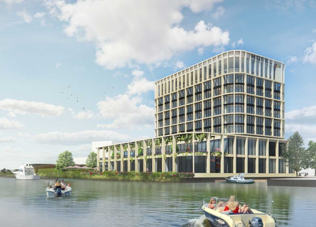 Hotel van der Valk in Oegstgeest is een van de Van Muijen Betonbouw projecten